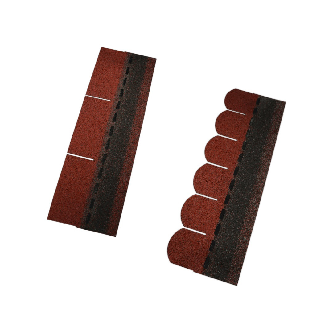 შინგლი POLYTEGOLA N RECTANGULAR SHAPE RED — შინგლი